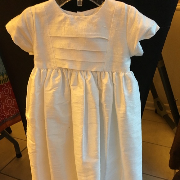 Sweet Pea & Lilli baptismal/dedication gown 6-12 mths - Picture 1 of 9